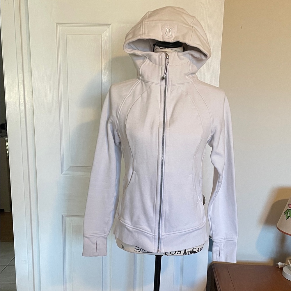 Lululemon Athletica Women's White Hooded Ski Jacket